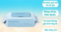 Khăn ướt trẻ em Bebesup Sensitive Baby 20 (gói 20 miếng)