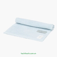 Khăn vải cotton cao cấp Nissen 34x80cm Velvet Color Light Blue WYT-8001LB - Hachi Hachi Japan Shop