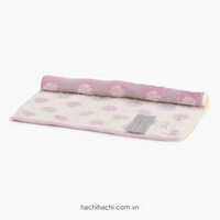 Khăn vải cotton Nissen 34x35cm Snow Towel Philo Pink - Hachi Hachi Japan Shop