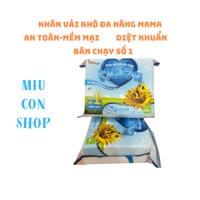 Khăn vải khô đa năng Mama combo 2 bịch 600gr bán chạy số 1 hiện nay