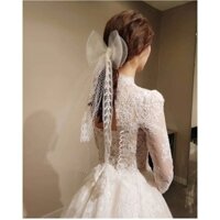 Khăn voan cô dâu ngay cưới