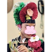 Khăn von nhăn các màu  giá Cô  - Trang phục Phụ kiện Hầu Đồng