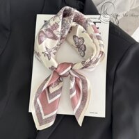 KHĂN VUÔNG LỤA CAO CẤP - Quàng Cổ - Thắt Nơ - Khăn vuông lụa 70x70 cm Quấn Túi KHĂN NHÀ BỐNG