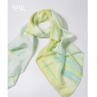 Khăn vuông quàng cổ thời trang Nữ - BST Thu Đông 2024 từ lụa tơ tằm Óng Silk