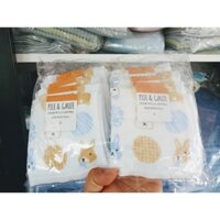 Khăn xô cho bé - set 10 khăn xuất Nhật kích thước 20x20cm