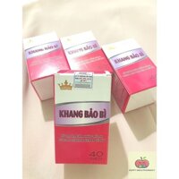 KHANG BẢO BÌ – Giảm chứng mề đay, Eczema, mụn nhọt, vi3m da tiếp xúc