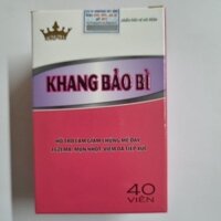 Khang Bảo Bì - Kingphar - mề đay , mẫn ngừa , dị ứng , hộp 40 viên
