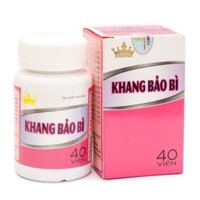 KHANG BẢO BÌ - Tăng Cường Miễn Dịch ,Dùng cho các trường hợp bị mề đay, mẩn ngứa, dị ứng, viêm da (Hộp 40 viên )