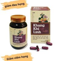 KHANG KHÍ LINH - Hỗ Trợ Giảm Ho, bổ phế, giảm viêm họng (Lọ 60 viên)