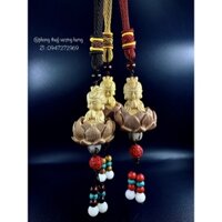 KHÁNH PHẬT BÀ QUAN ÂM NGỒI HOA SEN BÁCH XANH TREO TRÊN XE Ô TÔ, ĐỂ PHÒNG KHÁCH, PHÒNG LÀM VIỆC