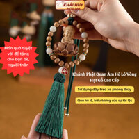 Khánh Phật Quan Âm Hồ Lô Vòng Hạt Gỗ Cao Cấp Treo Xe khaihuyauto
