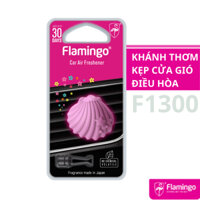 Khánh Thơm Kẹp Cửa Gió Điều Hòa Khử Mùi Hôi, Làm Mát Không Khí Ô Tô Flamingo F1300H 20g