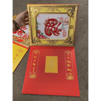 KHÁNH VÀ LỊCH TREO TƯỜNG TẾT 2025-KHÁNH VÀNG