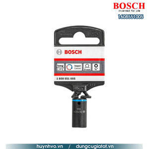 Khẩu 1/4″ 9mm Bosch 1608551005
