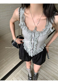 Khâu áo sơ mi ren Hot Girl