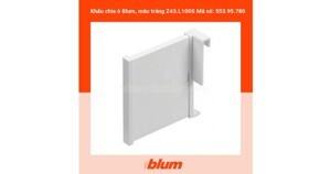 Khẩu chia ô màu trắng Blum 553.95.780