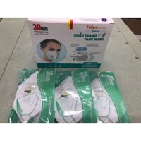 Khẩu trang 3D N95 Tulips chống bụi PM2.5 có van thở
