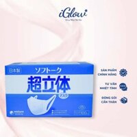 Khẩu trang 3D UNICHARM 3 lớp kháng khuẩn của NHẬT BẢN hộp 100 cái