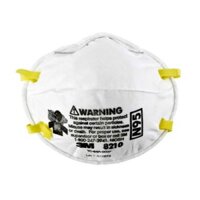 KHẨU TRANG 3M 8210 N95, lọc bụi tối thiểu 95%, khẩu trang N95, hàng chính hãng 3M (20 chiếc/hộp)