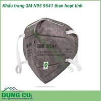 Khẩu trang 3M N95 9541 than hoạt tính chống bụi và virus