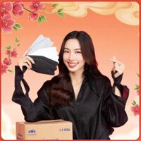 Khẩu Trang 4 Lớp 4D KF94, Thùng 300 cái chính hãng BÔNG SEN VÀNG có giấy kháng khuẩn,chống UV
