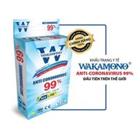 KHẨU TRANG 4 LỚP WAKAMONO DIỆT 99% VIRUS NCOV