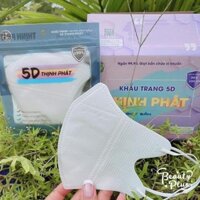 khẩu trang 5D THỊNH PHÁT- thùng 100 chiếc