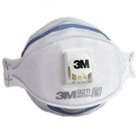 Khẩu trang bảo hộ 3M 9211 N95 có van thở