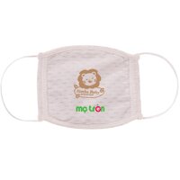 Khẩu trang bông hữu cơ Organic Simba 2 kích cỡ nhỏ và lớn cho bé