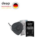 Khẩu trang carbon PM 2.5 Airphin Deep52 www.yeuhangduc.vn sẵn sàng cho bạn
