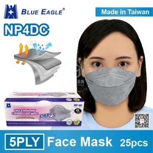 Khẩu trang chống bụi mịn PM 2.5 Blue Eagle NP4DC