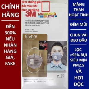 Khẩu trang chống bụi than hoạt tính KN95