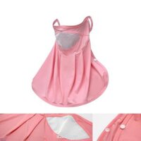 Khẩu trang chống nắng golf nữ PGM khăn che mặt ngăn tia UV shop GOLF PRO KT002 - Hồng