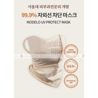 KHẨU TRANG CHỐNG NẮNG MODELO UV PROTECT MASK full mặt cổ gáy cho thể thao và GOLF HÀN QUỐC