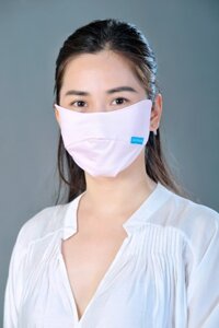 Khẩu trang chống nắng ngăn tia UV SunLove - Karibon UPF50 Hồng - Màu Hồng