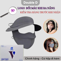 Khẩu trang chống tia UV tích hợp vành che nắng phiên bản 3.0