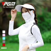 Khẩu trang golf chống nắng tia UV nam nữ PGM WB003 - Trắng