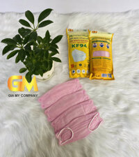 Khẩu trang KF94 Gia Mỹ bịch 10 cái  - Màu Hồng