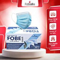 Khẩu Trang KF94 Khẩu Trang Y Tế 4 Lớp Fobe Ngăn Ngừa Vi Khuẩn Bảo Vệ Sức Khỏe  Giao màu ngẫu nhiên  - Y Tế 4 Lớp - 50 cáihộp màu ngầu nhiên