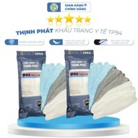 Khẩu trang KF94 Thịnh Phát 200 chiếc kháng khuẩn chống bụi mịn 4 lớp dày dặn