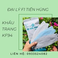 Khẩu trang kf94 Tiến Hùng, hàng loại 1, 4 lớp kháng khuẩn