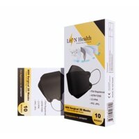 Khẩu trang Liz'N Health USA 4 Lớp 3D Nano Carbon