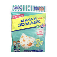 Khẩu Trang Mayan 3D Mask Chống Bụi PM 2.5 Gói 5 Miếng - Trẻ Em
