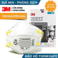 Khẩu trang N95 3M 8210 - Khẩu trang 3d mask đạt chuẩn N95 chống bụi chống độc Khẩu trang 3m phòng dịch chính hãng