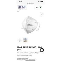 Khẩu trang N95 FFP2 (20 cái)