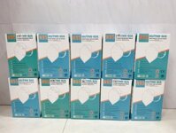 Khẩu trang N95 Huỳnh Gia trắng- đen 1 hộp 20 cái - TRẮNG - 10 HỘP