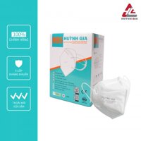 Khẩu trang N95 Huỳnh Gia trắng- đen 1 hộp 20 cái - ĐEN - 1 HỘP