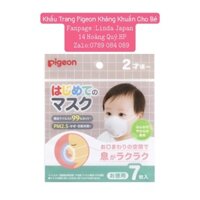 Khẩu Trang Pigeon Kháng Khuẩn Cho Bé