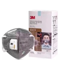 Khẩu trang than hoạt tính  3M 9541V KN95 ( hộp 20 chiếc)