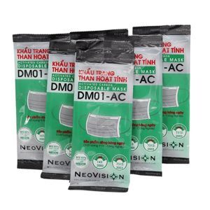Khẩu trang than hoạt tính Neovision DM01-AC